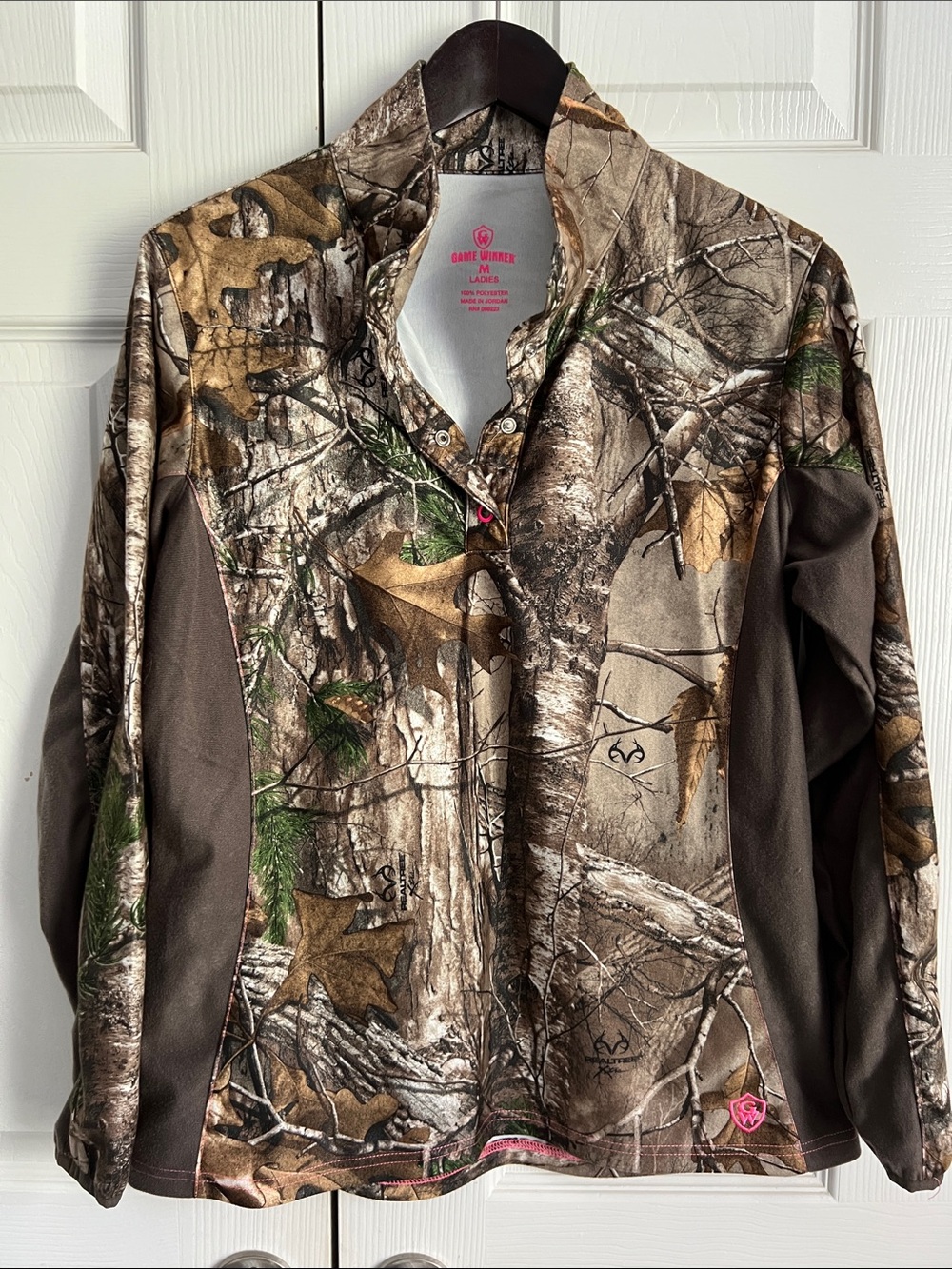 Game Winner Women's Realtree Camo Utility Jacket - Brown/Green